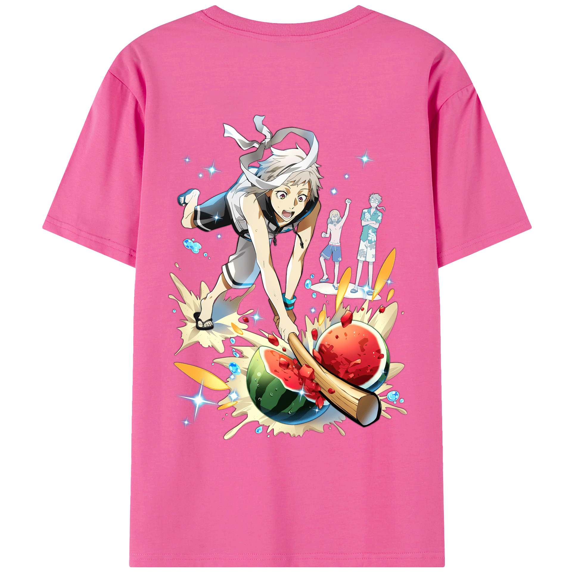 （画像用） 文豪ストレイドッグス Bungo Stray Dogs レディース半袖Tシャツ(バックプリント)